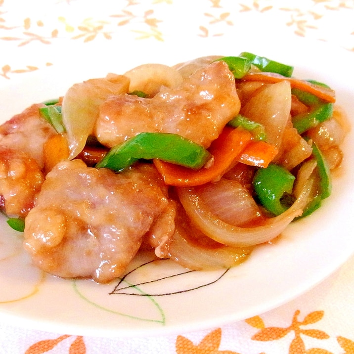 お弁当に★鶏肉と野菜のオイスターソース炒め